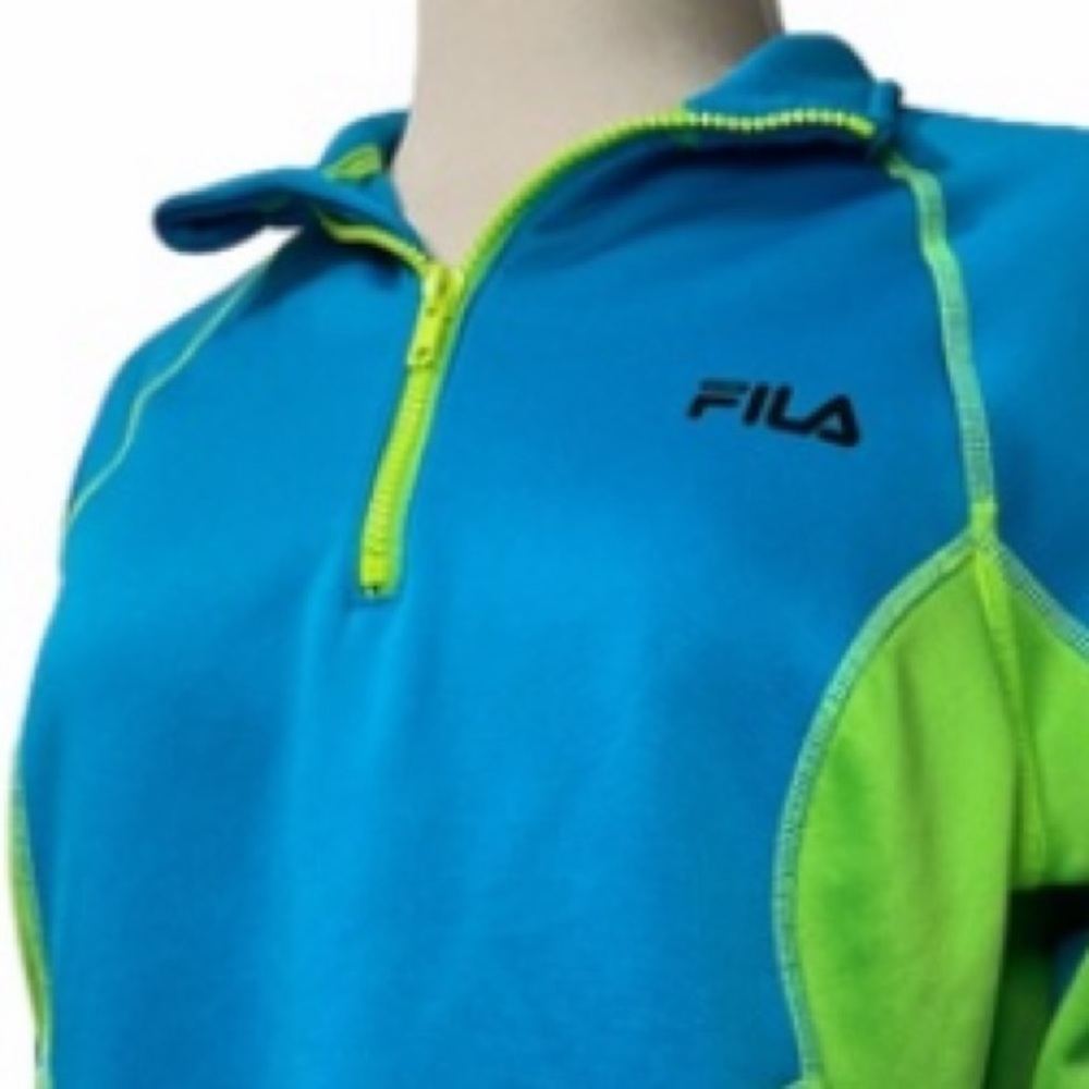 Fila Quarter Zip Performance Running Sweatshirt - image 2